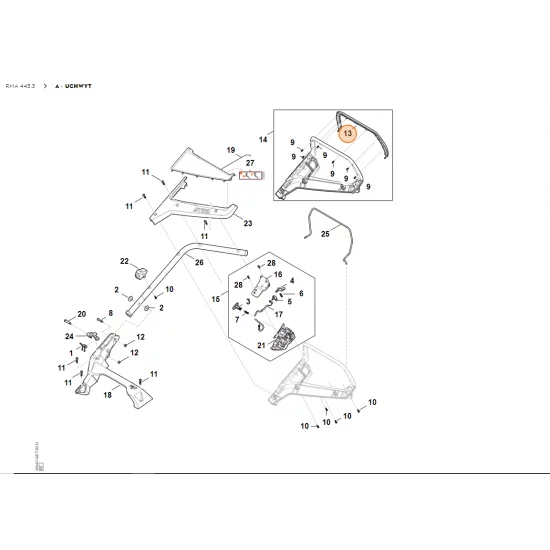 STIHL Maskownica WA21 706 3600